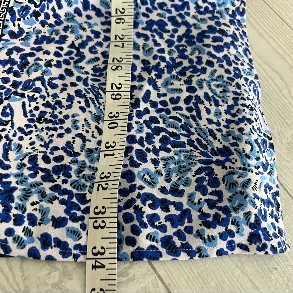 Lilly Pulitzer Blue and White Patterned Romper - Picture 5 of 13